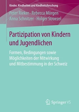 Abbildung von Rieker / Mörgen | Partizipation von Kindern und Jugendlichen | 1. Auflage | 2015 | beck-shop.de