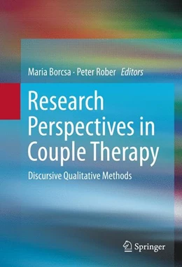 Abbildung von Borcsa / Rober | Research Perspectives in Couple Therapy | 1. Auflage | 2015 | beck-shop.de