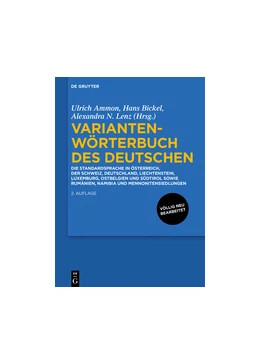 Abbildung von Ammon / Bickel | Variantenwörterbuch des Deutschen | 2. Auflage | 2018 | beck-shop.de