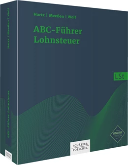Abbildung von Hartz / Meeßen | ABC-Führer Lohnsteuer Loseblattwerk plus Onlinezugang | 1. Auflage | 2022 | beck-shop.de