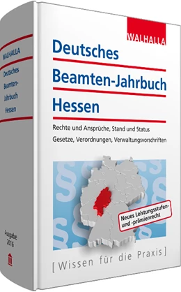 Abbildung von Walhalla Fachredaktion | Deutsches Beamten-Jahrbuch Hessen Jahresband 2016 | 8. Auflage | 2016 | beck-shop.de