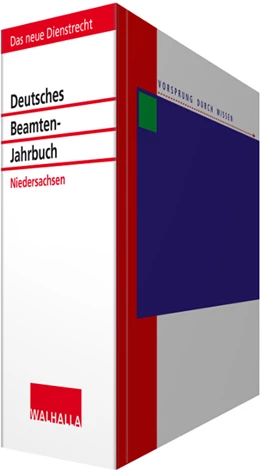 Abbildung von Walhalla Fachredaktion | Deutsches Beamten-Jahrbuch Niedersachsen • ohne Aktualisierungsservice | 1. Auflage | 2024 | beck-shop.de