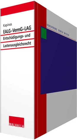 Abbildung von Kapinos | EALG - VermG - LAG • ohne Aktualisierungsservice | 1. Auflage | 2021 | beck-shop.de