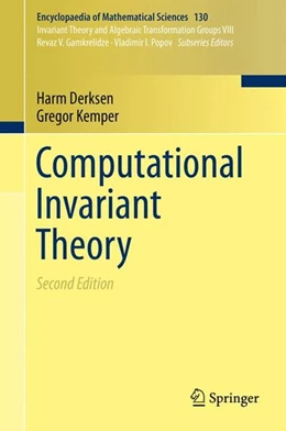 Abbildung von Derksen / Kemper | Computational Invariant Theory | 2. Auflage | 2015 | beck-shop.de