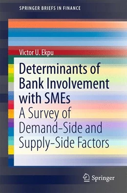 Abbildung von Ekpu | Determinants of Bank Involvement with SMEs | 1. Auflage | 2015 | beck-shop.de