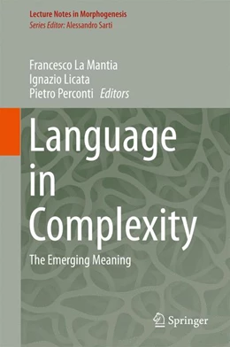 Abbildung von La Mantia / Licata | Language in Complexity | 1. Auflage | 2016 | beck-shop.de