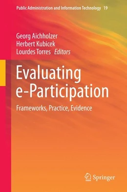 Abbildung von Aichholzer / Kubicek | Evaluating e-Participation | 1. Auflage | 2015 | beck-shop.de
