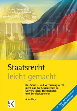Abbildung von Melchior | Staatsrecht - leicht gemacht | 4. Auflage | 2016 | beck-shop.de