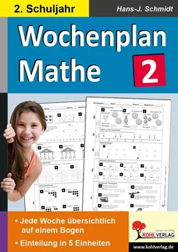 Abbildung von Schmidt | Wochenplan Mathe / Klasse 2 | 1. Auflage | 2016 | beck-shop.de