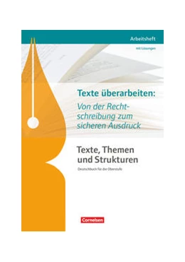 Abbildung von Schönenborn / Wagener | Texte, Themen und Strukturen - Arbeitshefte - Abiturvorbereitung-Themenhefte (Neubearbeitung) | 1. Auflage | 2016 | beck-shop.de