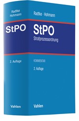 Abbildung von Radtke / Hohmann | Strafprozessordnung: StPO | 2. Auflage | 2024 | beck-shop.de