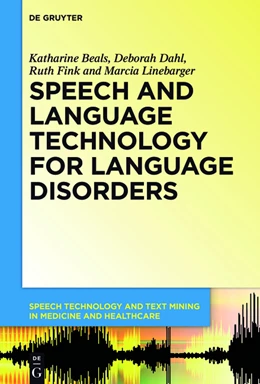 Abbildung von Beals / Dahl | Speech and Language Technology for Language Disorders | 1. Auflage | 2015 | beck-shop.de