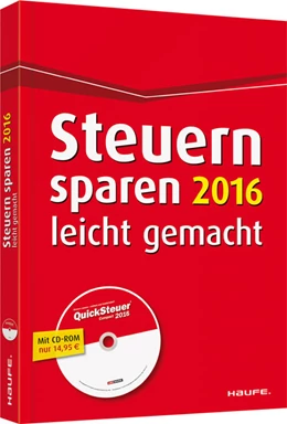 Abbildung von Dittmann / Haderer | Steuern sparen leicht gemacht plus CD | 1. Auflage | 2014 | 03606 | beck-shop.de