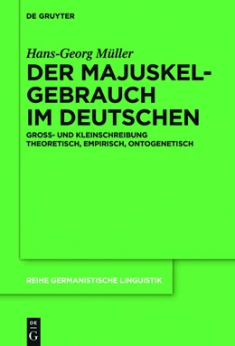 Abbildung von Müller | Der Majuskelgebrauch im Deutschen | 1. Auflage | 2016 | beck-shop.de