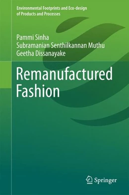 Abbildung von Sinha / Muthu | Remanufactured Fashion | 1. Auflage | 2016 | beck-shop.de