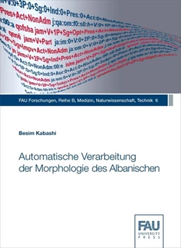 Abbildung von Kabashi | Automatische Verarbeitung der Morphologie des Albanischen | 1. Auflage | 2015 | beck-shop.de