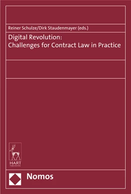 Abbildung von Schulze / Schulze | Digital Revolution: Challenges for Contract Law in Practice | 1. Auflage | 2016 | beck-shop.de