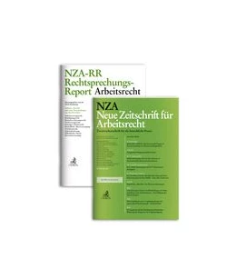 Abbildung von NZA • Neue Zeitschrift für Arbeitsrecht + NZA-RR • Rechtsprechungs-Report Arbeitsrecht | 23. Auflage | 2024 | beck-shop.de