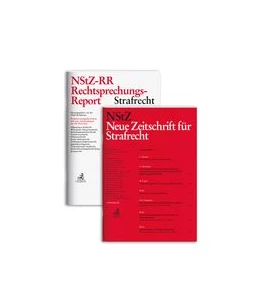 Abbildung von NStZ • Neue Zeitschrift für Strafrecht + NStZ-RR • Rechtsprechungs-Report Strafrecht | 23. Auflage | 2022 | beck-shop.de