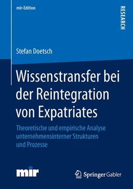 Abbildung von Doetsch | Wissenstransfer bei der Reintegration von Expatriates | 1. Auflage | 2016 | beck-shop.de