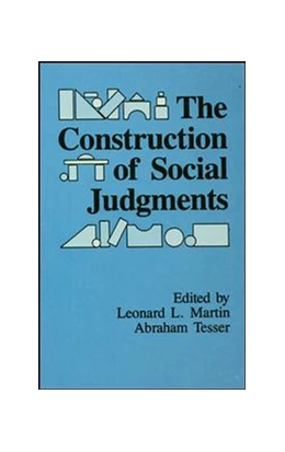 Abbildung von Martin / Tesser | The Construction of Social Judgments | 1. Auflage | 2016 | beck-shop.de