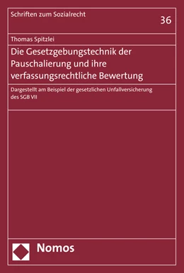Abbildung von Spitzlei | Die Gesetzgebungstechnik der Pauschalierung und ihre verfassungsrechtliche Bewertung | 1. Auflage | 2016 | 36 | beck-shop.de