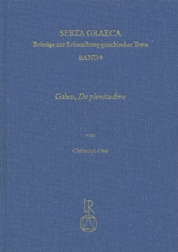 Abbildung von Otte | Galen. De plenitudine | 1. Auflage | 2001 | 09 | beck-shop.de
