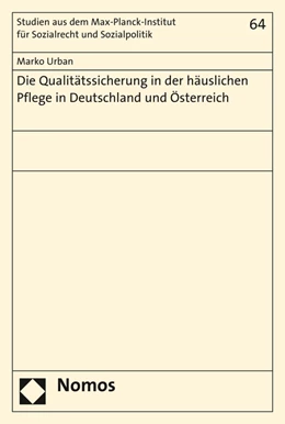 Abbildung von Urban | Die Qualitätssicherung in der häuslichen Pflege in Deutschland und Österreich | 1. Auflage | 2016 | 64 | beck-shop.de