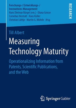Abbildung von Albert | Measuring Technology Maturity | 1. Auflage | 2016 | beck-shop.de