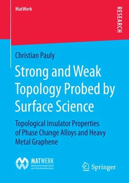 Abbildung von Pauly | Strong and Weak Topology Probed by Surface Science | 1. Auflage | 2016 | beck-shop.de