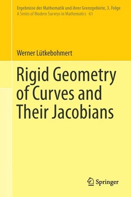 Abbildung von Lütkebohmert | Rigid Geometry of Curves and Their Jacobians | 1. Auflage | 2016 | beck-shop.de