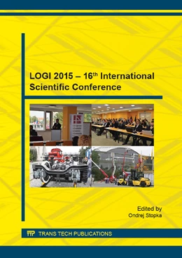 Abbildung von Stopka | LOGI 2015 – 16th International Scientific Conference | 1. Auflage | 2015 | beck-shop.de