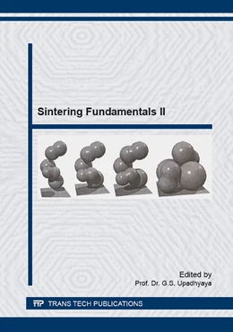 Abbildung von Upadhyaya | Sintering Fundamentals II | 1. Auflage | 2016 | beck-shop.de