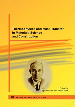 Abbildung von Medved / Trník | Thermophysics and Mass Transfer in Materials Science and Construction | 1. Auflage | 2015 | beck-shop.de