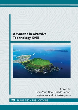 Abbildung von Choi / Jeong | Advances in Abrasive Technology XVIII | 1. Auflage | 2016 | beck-shop.de