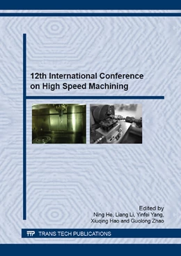 Abbildung von He / Li | 12th International Conference on High Speed Machining | 1. Auflage | 2016 | beck-shop.de