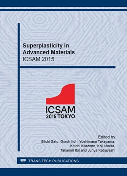 Abbildung von Sato / Itoh | Superplasticity in Advanced Materials - ICSAM 2015 | 1. Auflage | 2016 | beck-shop.de