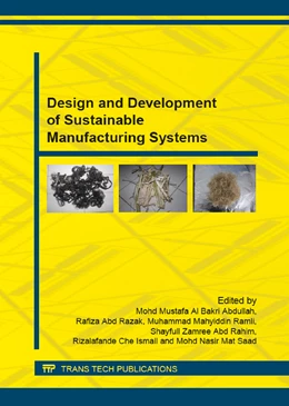 Abbildung von Al Bakri Abdullah / Abd Razak | Design and Development of Sustainable Manufacturing Systems | 1. Auflage | 2015 | beck-shop.de