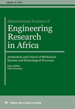 Abbildung von Krenický | International Journal of Engineering Research in Africa Vol. 18 | 18. Auflage | 2015 | beck-shop.de