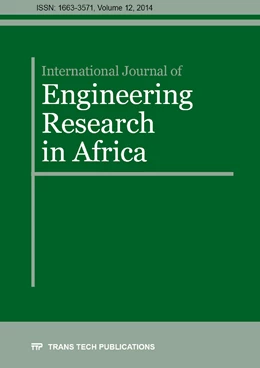 Abbildung von International Journal of Engineering Research in Africa Vol. 12 | 12. Auflage | 2014 | beck-shop.de