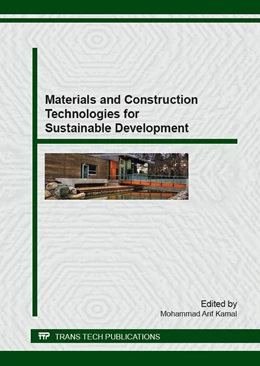 Abbildung von Kamal | Materials and Construction Technologies for Sustainable Development | 1. Auflage | 2016 | Volume 666 | beck-shop.de