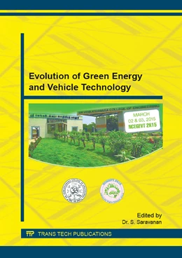 Abbildung von Saravanan | Evolution of Green Energy and Vehicle Technology | 1. Auflage | 2015 | Volume 812 | beck-shop.de