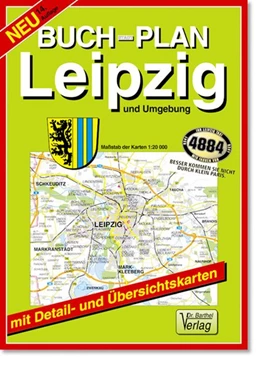 Abbildung von Leipzig und Umgebung 1 : 20 000. Buchstadtplan | 15. Auflage | 2016 | beck-shop.de
