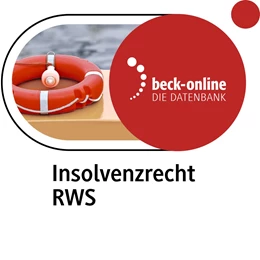 Abbildung von Insolvenzrecht RWS | 1. Auflage | | beck-shop.de