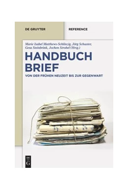 Abbildung von Matthews-Schlinzig / Schuster | Handbuch Brief | 1. Auflage | 2020 | beck-shop.de