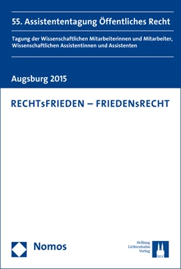Abbildung von Engel / Krönke | RECHTsFRIEDEN - FRIEDENsRECHT | 1. Auflage | 2016 | beck-shop.de
