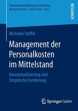 Abbildung von Staffel | Management der Personalkosten im Mittelstand | 1. Auflage | 2016 | beck-shop.de
