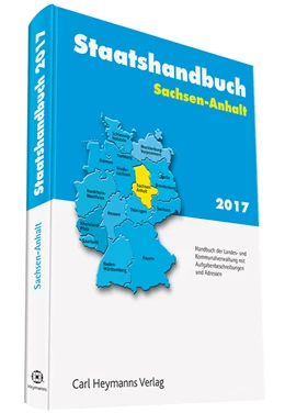 Abbildung von Staatshandbuch Sachsen-Anhalt 2017 | 1. Auflage | 2016 | beck-shop.de
