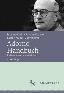 Abbildung von Klein / Kreuzer | Adorno-Handbuch | 2. Auflage | 2019 | beck-shop.de