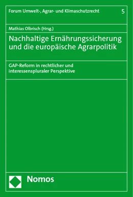 Abbildung von Härtel | Nachhaltige Ernährungssicherung und die europäische Agrarpolitik | 1. Auflage | 2026 | 5 | beck-shop.de
